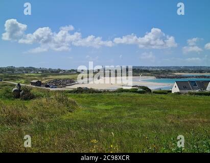 Chouet Beach, Guernsey Channel Islands Stockfoto