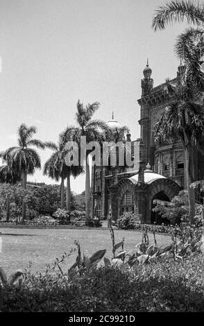 Das früher als Prinz von Wales Museum von Westindien benannte, heute König Shivaji Museum, in den frühen sechziger Jahren. Mumbai, Mahrastra, Indien, 1961/1962 Stockfoto