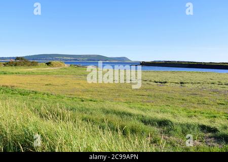 Millennium Coastal Park, Pembrey alter Hafen, Burry Port, Carmarthenshire, Wales Stockfoto