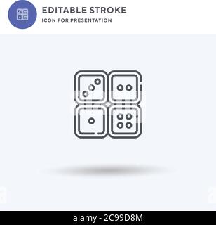 Foto-Symbol-Vektor, gefüllt flache Zeichen, solide Piktogramm isoliert auf weiß, Logo-Illustration. Foto-Symbol für Präsentation. Stock Vektor