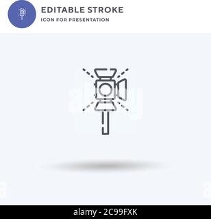 Ärmelloses Icon Vektor, gefülltes flaches Schild, solides Piktogramm isoliert auf weiß, Logo Illustration. Ärmelloses Symbol für die Präsentation. Stock Vektor