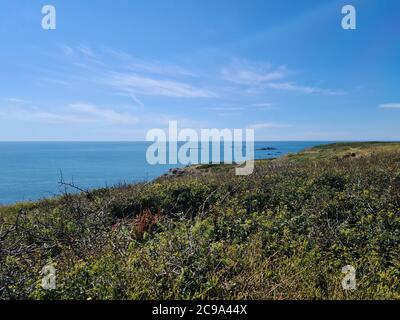 Pleinmont Headland, Torteval, Guernsey Channel Islands Stockfoto