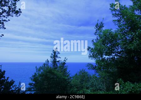 Inspiration Point, Arcadia, Michigan Stockfoto