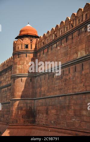 Das Rote Fort in Delhi, Indien Stockfoto