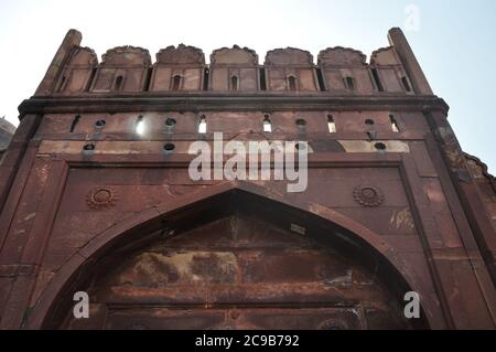 Das Rote Fort in Delhi, Indien Stockfoto