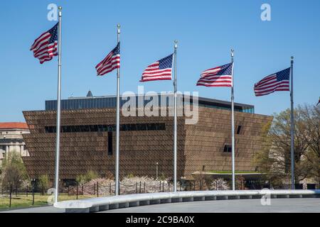 Washington DC, USA. National Museum of African American History and Culture, ein Smithsonian Institution Museum. Eröffnet Im September 2016. Stockfoto