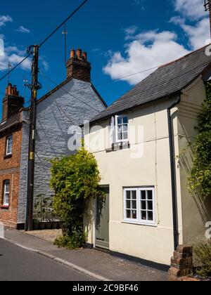 Reihenhäuser, Kintbury, Berkshire, England, Großbritannien, GB. Stockfoto