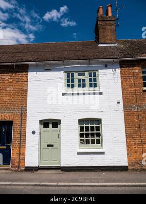 Reihenhäuser, Kintbury, Berkshire, England, Großbritannien, GB. Stockfoto