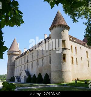 Schloss Marechal Vauban, Bazoche, Nièvre, Morvan, Region Bourgogne Franche-Comté, Frankreich Stockfoto