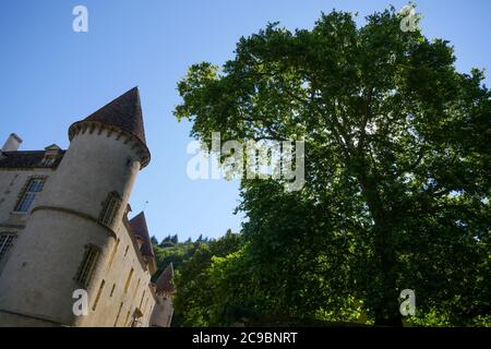 Schloss Marechal Vauban, Bazoche, Nièvre, Morvan, Region Bourgogne Franche-Comté, Frankreich Stockfoto