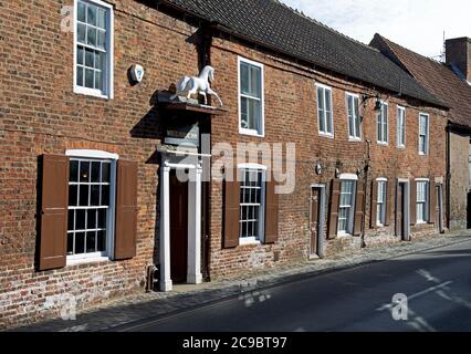 The White Horse Inn - AKA Nellie's - Hengate, Beverley, East Yorkshire, England Großbritannien Stockfoto