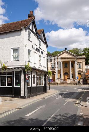 Halberd Inn und Bethesda baptist Kirche, von Northgate Street, Ipswich, Suffolk, England, Großbritannien Stockfoto