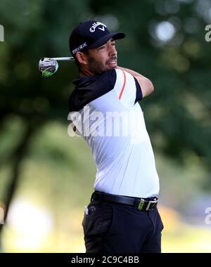 Der spanische Pablo Larrazabal während des ersten Tages des Hero Open im Forest of Arden Marriott Hotel and Country Club, Birmingham. Stockfoto