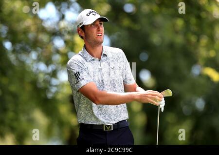 Italiens Renato Paratore während des Tages eines der Hero Open im Forest of Arden Marriott Hotel and Country Club, Birmingham. Stockfoto