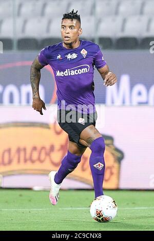 Florenz, Italien. Juli 2020. Dalbert von ACF Fiorentina während der Serie EIN Spiel zwischen Fiorentina und Bologna im Stadio Artemio Franchi, Florenz, Italien am 29. Juli 2020. Foto von Giuseppe Maffia. Kredit: UK Sports Pics Ltd/Alamy Live Nachrichten Stockfoto