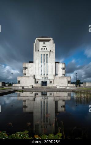 Radio Kootwijk, eine ehemalige Langwellen-Funkstation in den Niederlanden Stockfoto