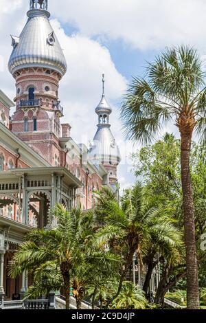 Tampa, Florida, University of Tampa, 1891 Tampa Bay Water, Hotelhotels in Motelhotels, Henry B. Plant Museum, Campus, Besucher reisen nach Tampa Stockfoto