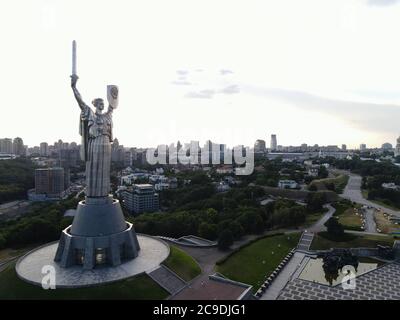 Vaterlanddenkmal in Kiew, Ukraine Stockfoto