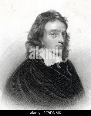 JOHN MILTON (1608-1674) Englischer Dichter und Beamter Stockfoto