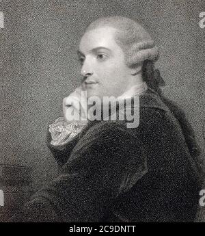 WILLIAM CAVENDISH-BENTINCK, 3. Duke of Portland (1738-1809) englischer Politiker und zweimal Premierminister Stockfoto