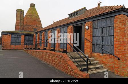 Somerset Brick and Tile Museum, East Quay Bridgwater, Somerset, England, Großbritannien, TA6 4DB Stockfoto