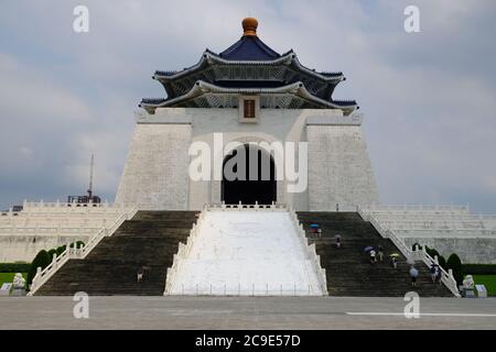 Taipei Taiwan - National Chiang Kai-shek Memorial Hall Stockfoto