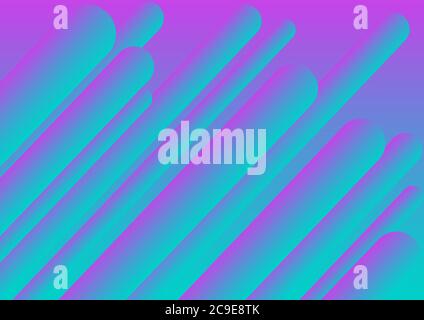 Abstrakte runde Formen Gradienten dynamischen Konzept Hintergrund. Bannerkunst mit einer Verlaufsform. Einzigartige dekorative grafische Elemente. Minimalistischer moderner Stil Stock Vektor