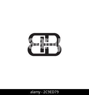 BB- oder BTB-Logo/Icon-Design Stock Vektor