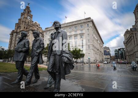 Beatles in Liverpool Stockfoto