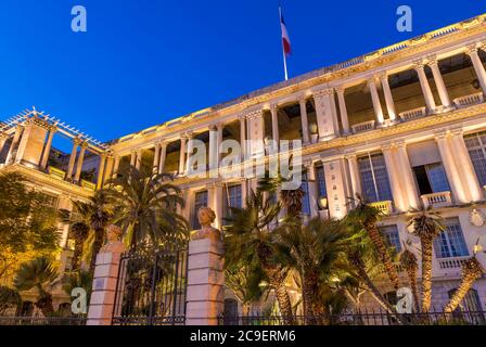 Palast der Herzöge von Savoyen, Nizza, Cote d'Azur, Frane, Europa Stockfoto