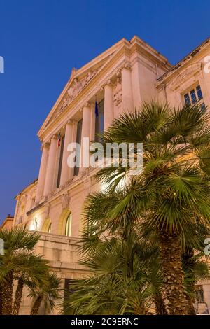 Palais de Justice, Nizza, Cote d'Azur, Frankreich, Europa Stockfoto