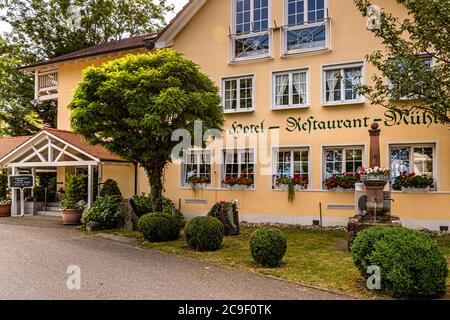 Hotel Mühle in Binzen, Deutschland Stockfoto