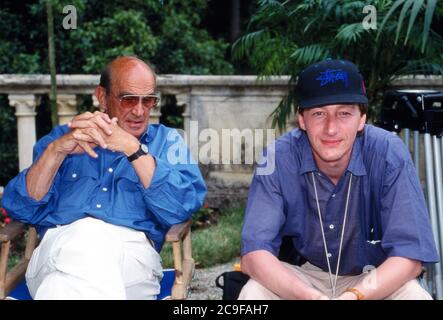 Schloß Hohenstein - Irrwege zum Glück, Fernsehserie, Deutschland 1992 - 1995, Drehpause Stockfoto