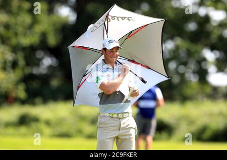 Wales' Rhys Enoch am zweiten Tag der Hero Open im Forest of Arden Marriott Hotel and Country Club, Birmingham. Stockfoto