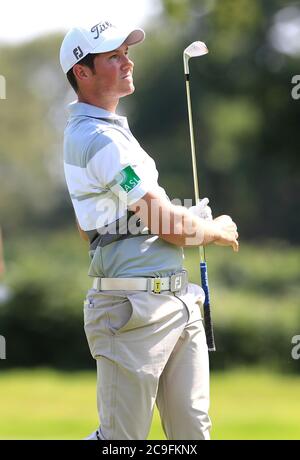 Wales' Rhys Enoch am zweiten Tag der Hero Open im Forest of Arden Marriott Hotel and Country Club, Birmingham. Stockfoto