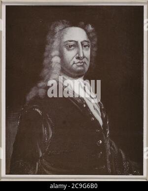 Jacobite Breitseite - Charles Radcliff, 4. Earl of DERWENTWATER (1693- 1746) (beschnitten). Stockfoto