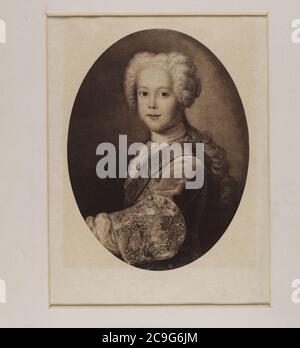 Jacobite Breitseite - Porträt von Prinz Henry als Junge 02. Stockfoto