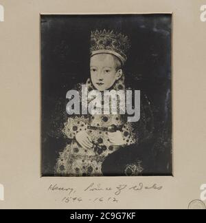 Jacobite Breitseite - Henry, Prince of Wales (1594- 1612). Stockfoto