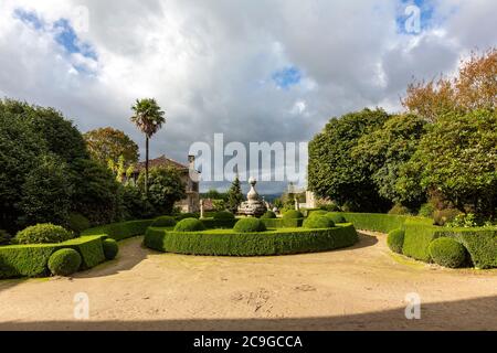 Pazo de Oca, A Estrada, Galicien, Spanien Stockfoto