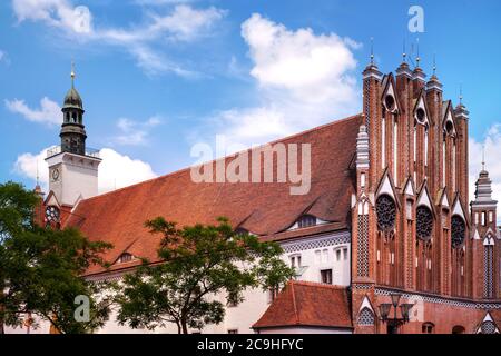 Das alte Rathaus in Frankfurt an der oder, Brandenburg, Deutschland Stockfoto