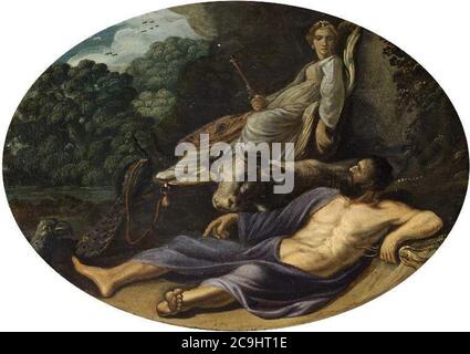 Jacob Symonsz. Pynas - Jupiter und IO. Stockfoto