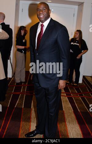 17. November 2012, Los Angeles, Kalifornien, USA: Earvin 'Magic' Johnson Jr. nimmt an der Kareem Abdul-Jabbar Celebrity Roast Teil, die von George Lopez moderiert wird. (Bild: © Billy Bennight/ZUMA Wire) Stockfoto