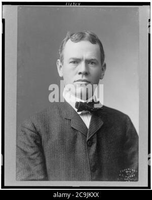 James Brendan Connolly, Olympiasiegerin, Kopf und Schultern im Porträt, Vorderseite Stockfoto