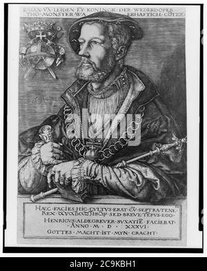 Jan van Leyden Stockfoto