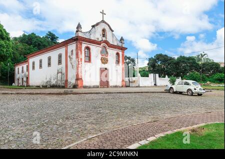 Nossa Senhora Das Dores Kapelle, Ouro Preto, Minas Gerais, Brasilien Stockfoto