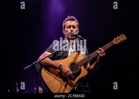 Daniele Silvestri durante Daniele Silvestri - La Cosa Giusta, Concerto cantante italiano in villafranca di Verona (vr), Italia, 18 luglio 2020 Stockfoto