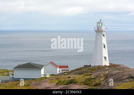 Cape Spear Leuchtturm, St. John's, Neufundland Stockfoto