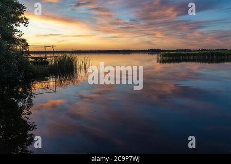 Lahemaa-Nationalpark, Estland. Der größte Park in Estland. Es war der erste Nationalpark der ehemaligen Sowjetunion. Stockfoto