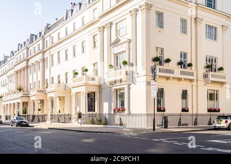 Eine typische Ansicht in London Stockfoto