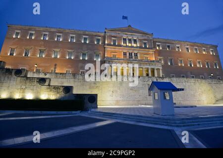 Alter Königspalast, Athen, Griechenland Stockfoto